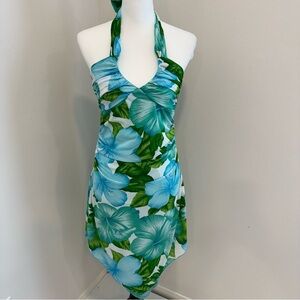 My Michelle Babydoll Dress Tropical Floral Fairy Y2K  Large